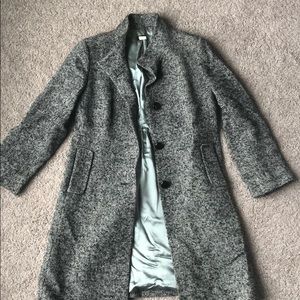 J. Crew Herringbone Wool Coat: FIRM PRICE